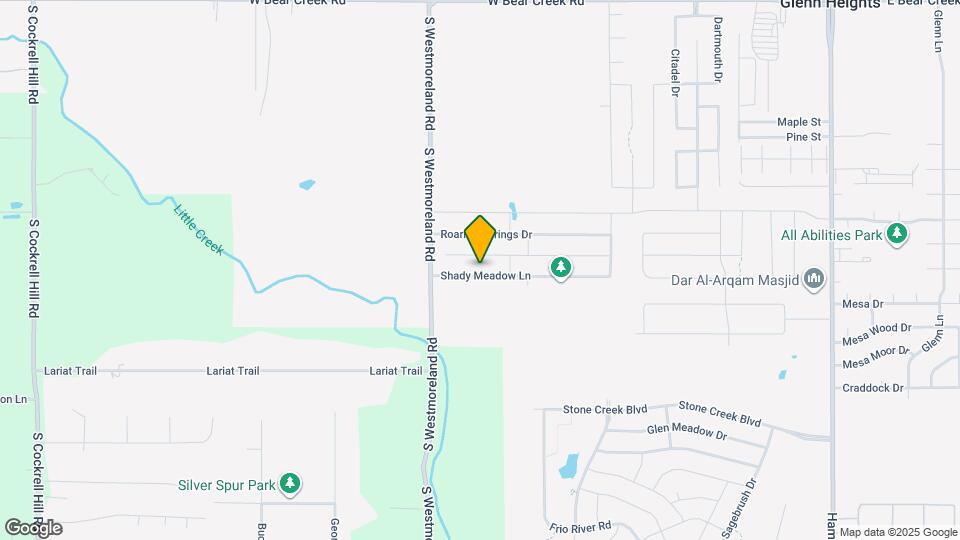 709 Shady Meadow Ln Map and Location Details