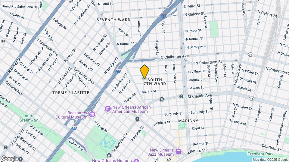 1353 Annette St Mapa y Detalles de la Ubicación