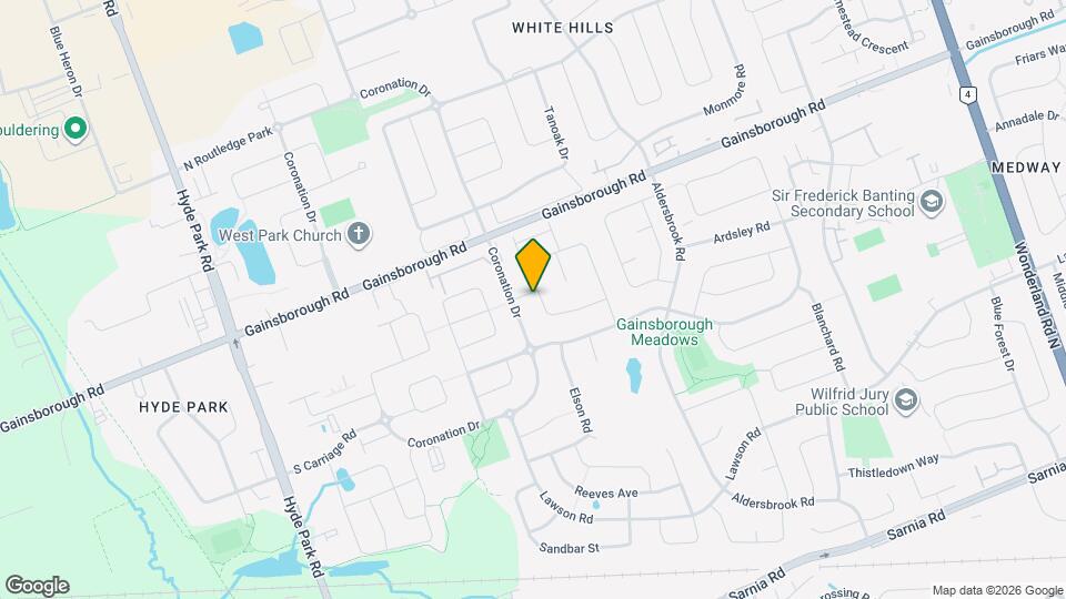 1754 Mickleborough Dr Map and Location Details