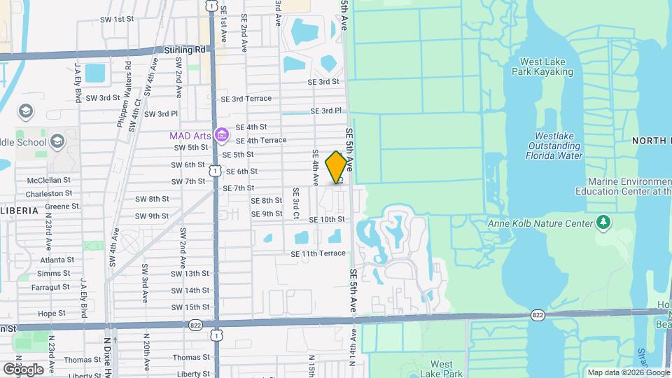 450 SE 7th St Mapa y Detalles de la Ubicación