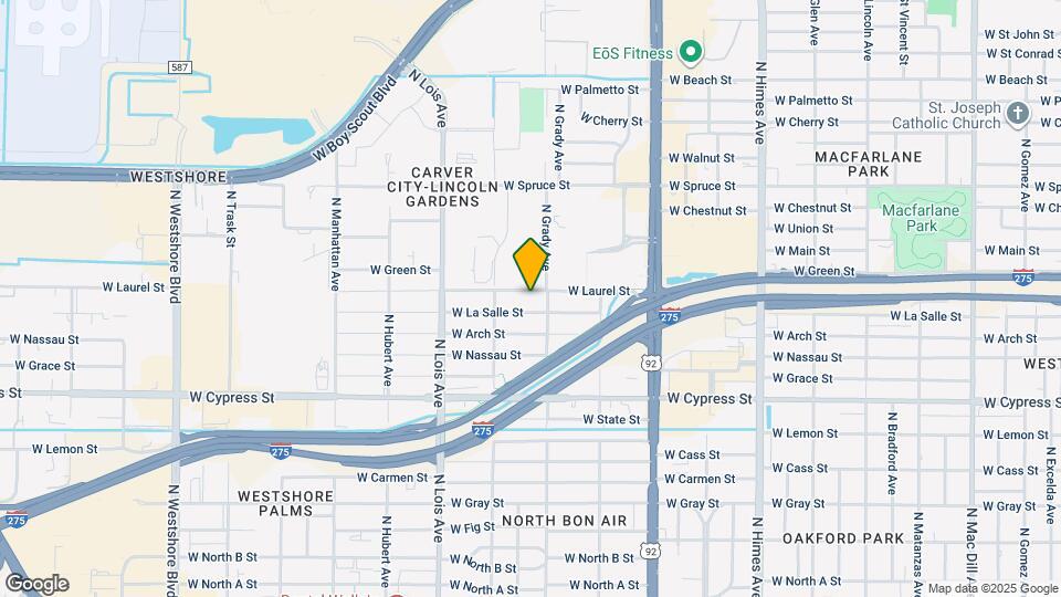 4008 W Laurel St Map and Location Details