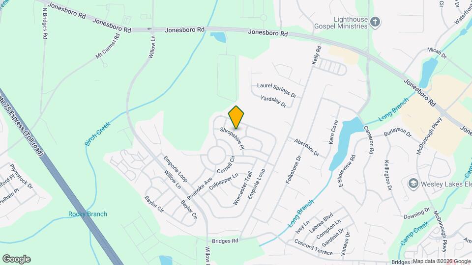 2904 Warwick Ct Map and Location Details