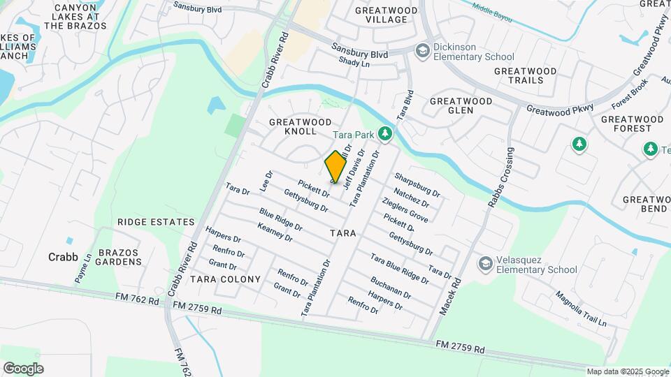 510 Stonewall Dr Map and Location Details