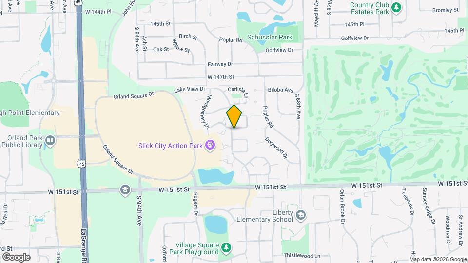 9119 Lincoln Ct Map and Location Details