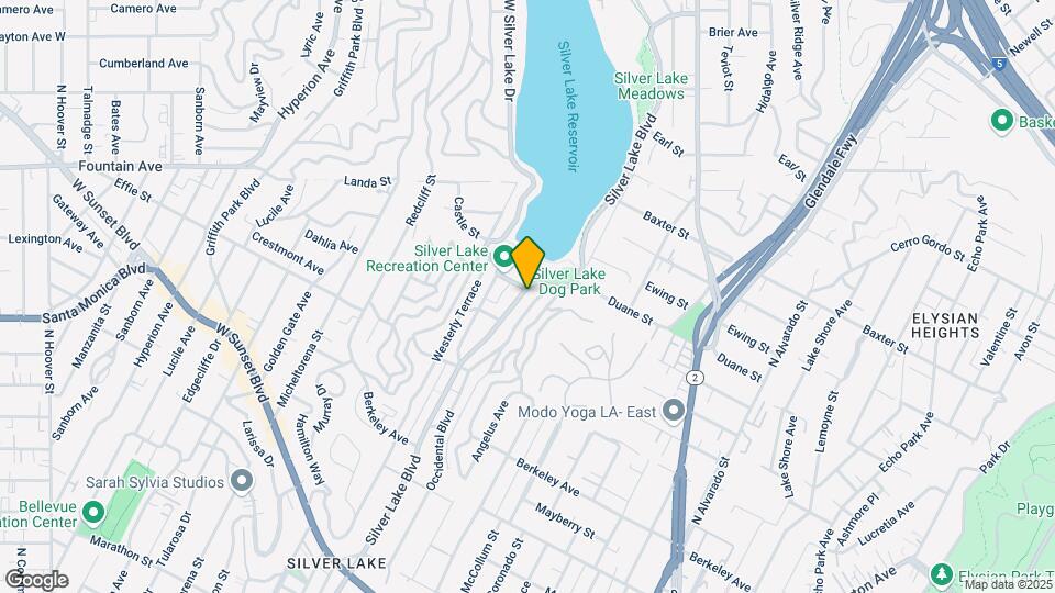 1846 Silver Lake Blvd Mapa y Detalles de la Ubicación