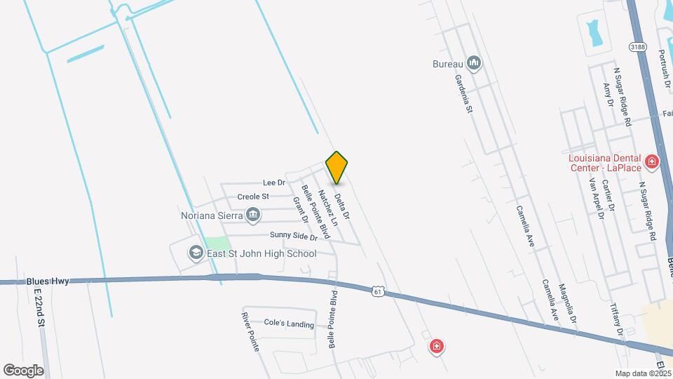 1534 Delta Dr Map and Location Details