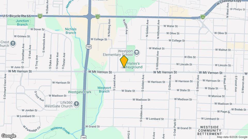 547 S Hilton Ave Map and Location Details