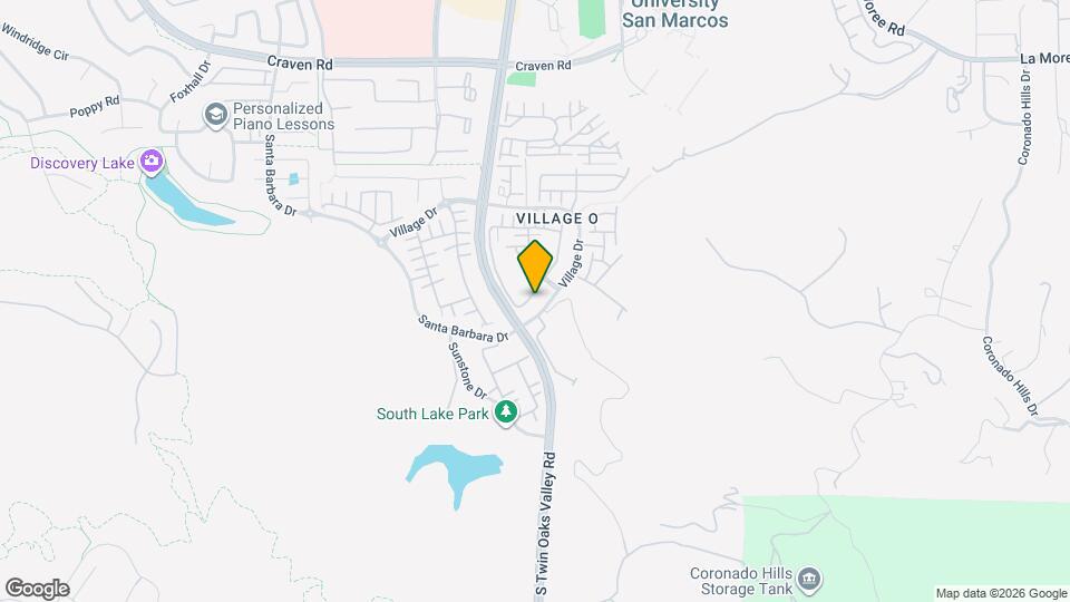 805 Almond Rd Map and Location Details