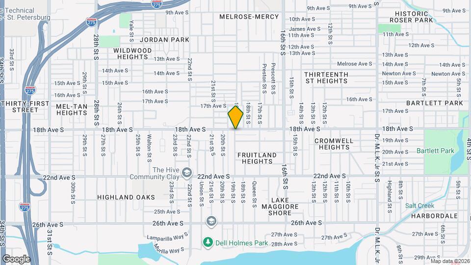 1836 19th St S Mapa y Detalles de la Ubicación