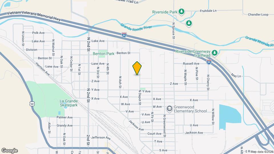 2706 N Depot St Map and Location Details