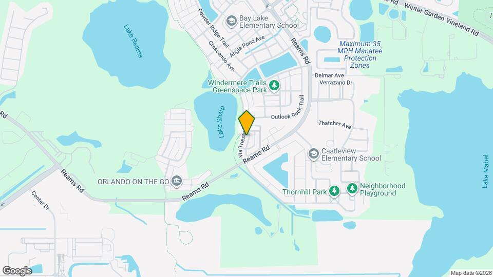 8627 Via Trieste Dr Map and Location Details