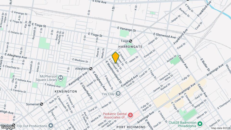 3324 Jasper St Mapa y Detalles de la Ubicación