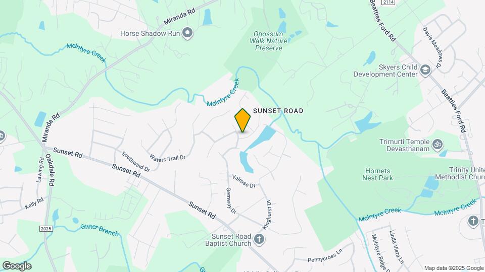 6624 Rustic View Ct Mapa y Detalles de la Ubicación