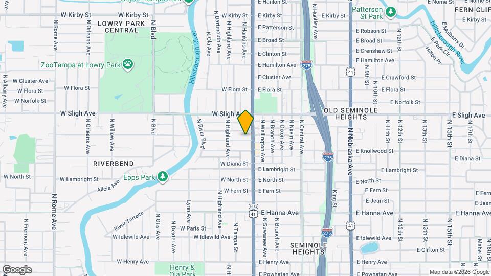 107 W Minnehaha St Map and Location Details