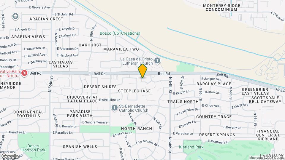 6204 E Phelps Rd Map and Location Details