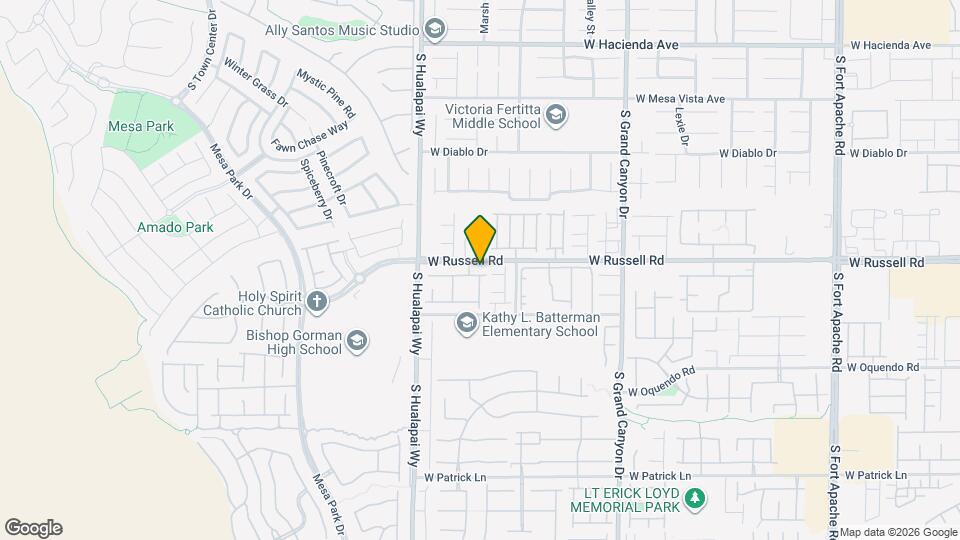 10070 W Oleta Ave Map and Location Details