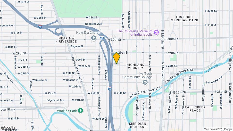 352 W 28th St Map and Location Details