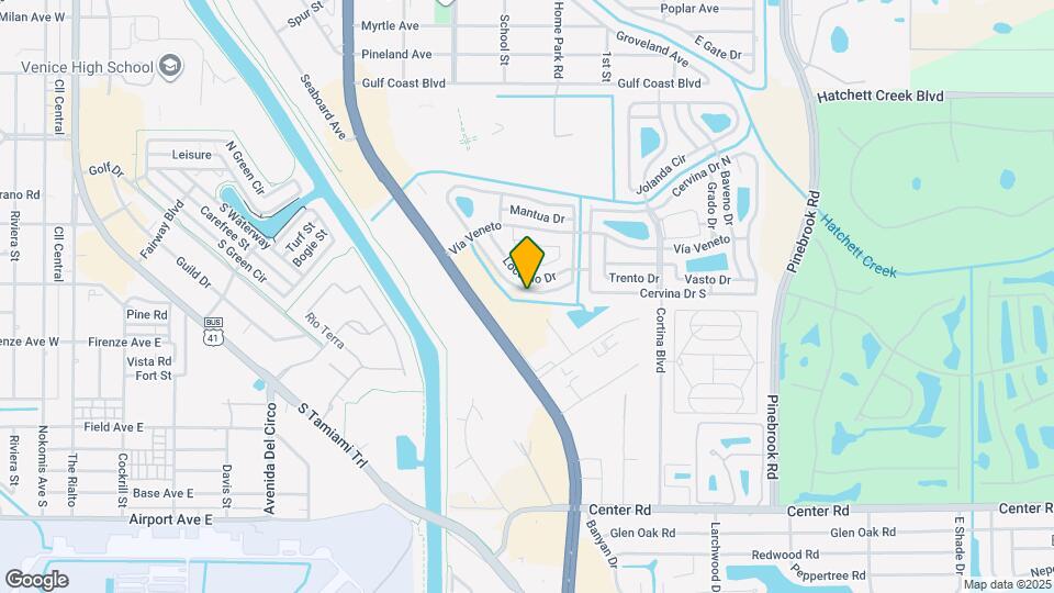 721 Roma Rd Map and Location Details