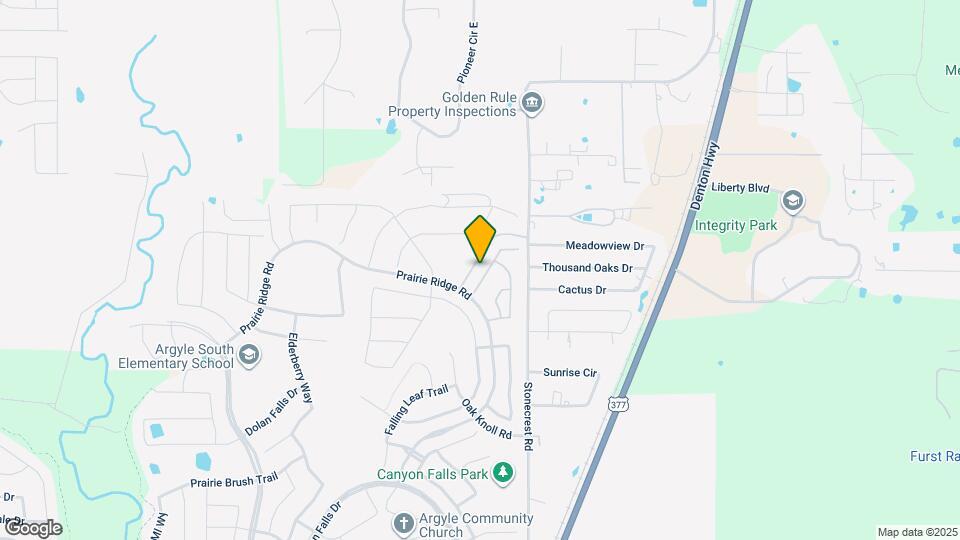7123 Doe Creek Ln Map and Location Details