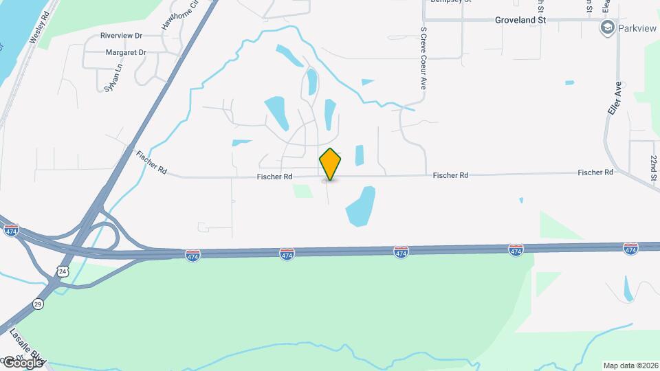 818 Fischer Rd Map and Location Details