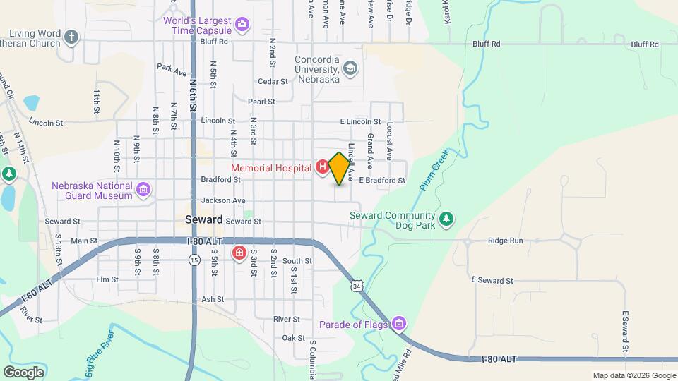 234 Greenwwod Map and Location Details