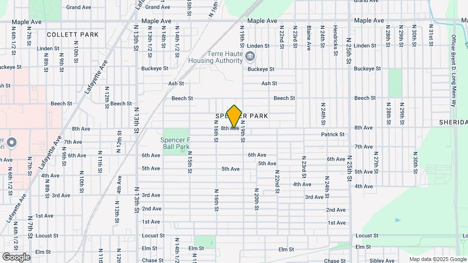 1647 8th Ave Mapa y Detalles de la Ubicación