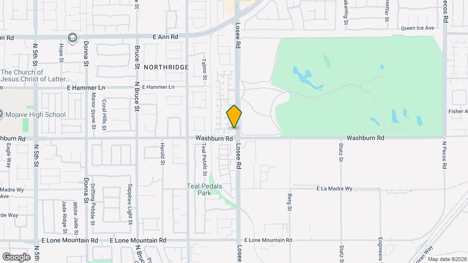 5216 Pendergrass St Map and Location Details