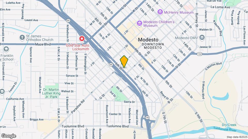718 6th St Map and Location Details