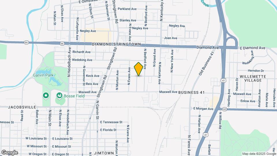 825-839 Keck Ave Map and Location Details