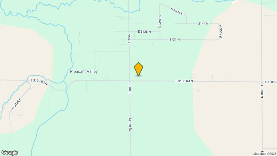 3506 E 3100 Rd N Map and Location Details