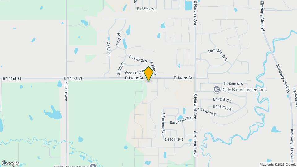 Presley Heights Bixby Mapa y Detalles de la Ubicación