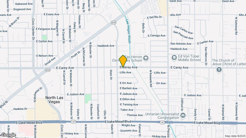 3101 E Carey Ave, Unit 2 Map and Location Details