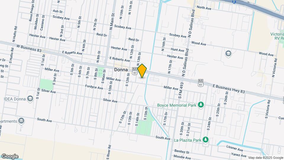 1306 E Miller Ave Mapa y Detalles de la Ubicación