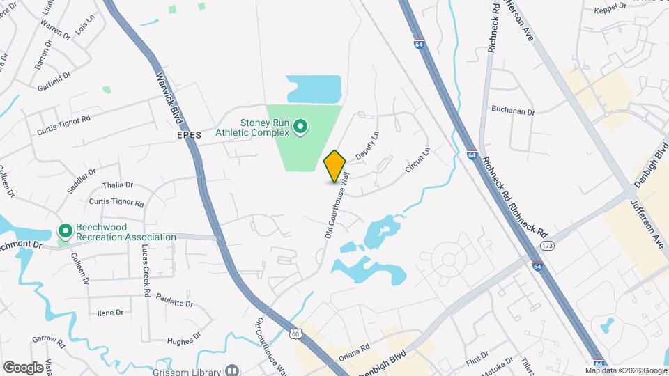 14571 Old Courthouse Way Mapa y Detalles de la Ubicación