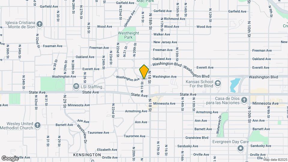 1211 N 19 St Map and Location Details