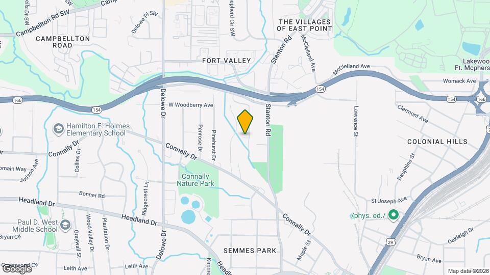 1893 Jesup Ave Mapa y Detalles de la Ubicación