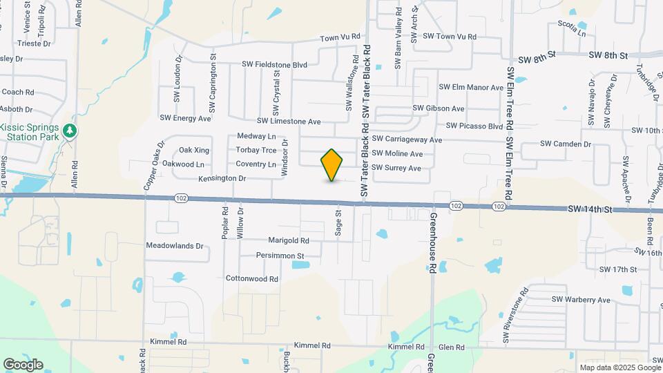 4111 SW Shadowrock Pl Map and Location Details