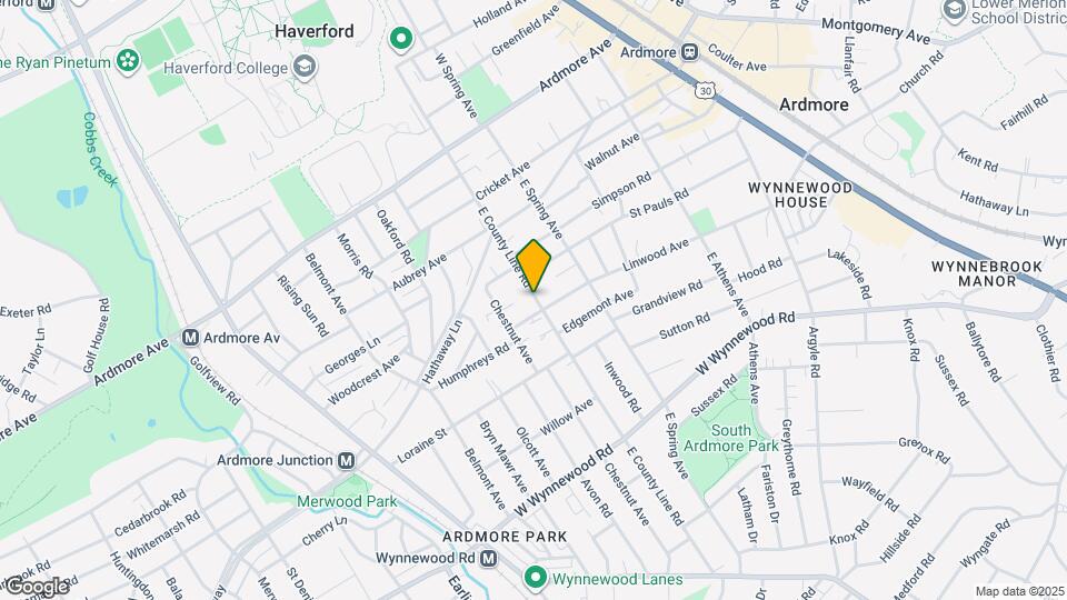 2714 E County Line Rd, Unit 1st Floor Mapa y Detalles de la Ubicación