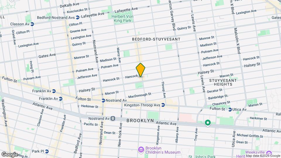 420 Tompkins Ave Mapa y Detalles de la Ubicación