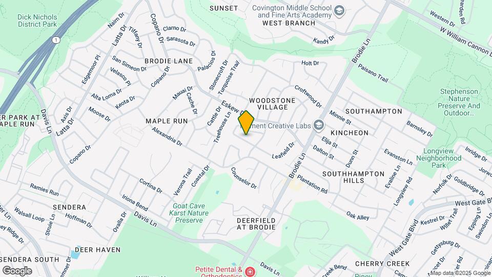 3808 Leafield Dr Map and Location Details