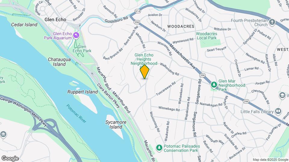 6313 Walhonding Rd Map and Location Details