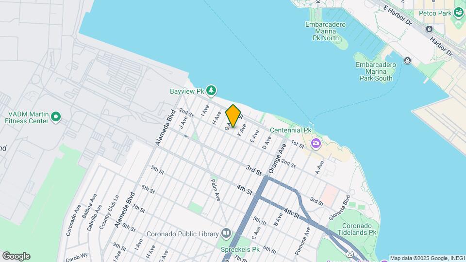 163 G Ave Map and Location Details