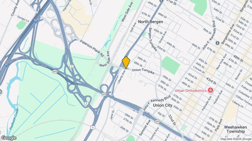 1635 Union Turnpike Map and Location Details