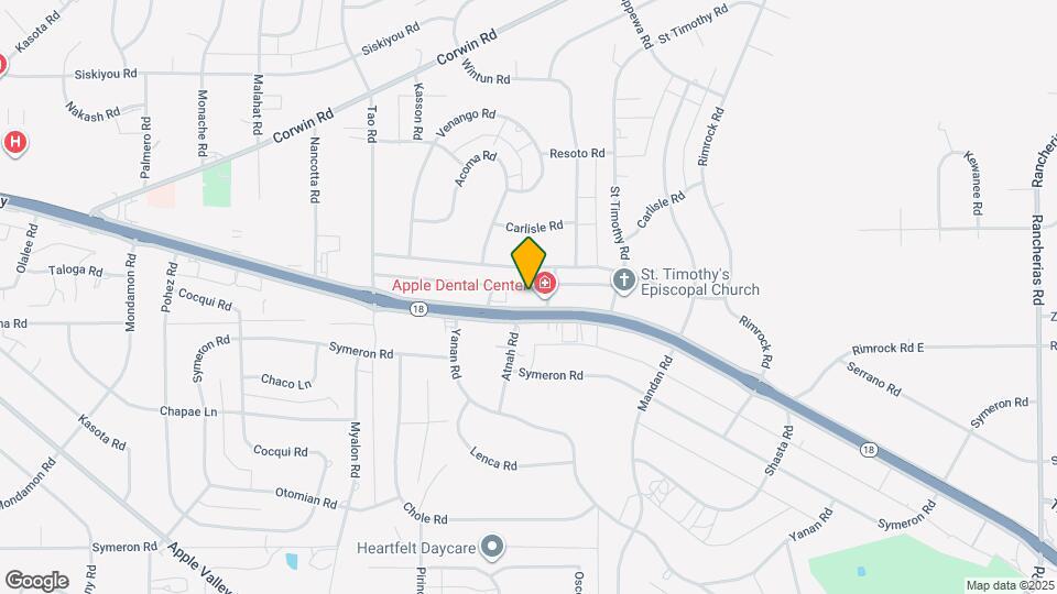 19170 CA-18 Map and Location Details