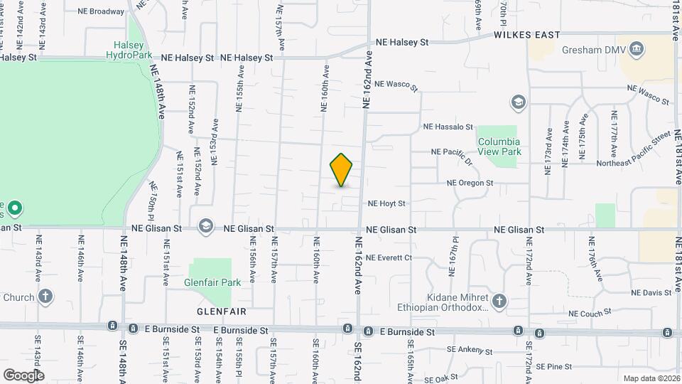 697 NE 162nd Ave Map and Location Details