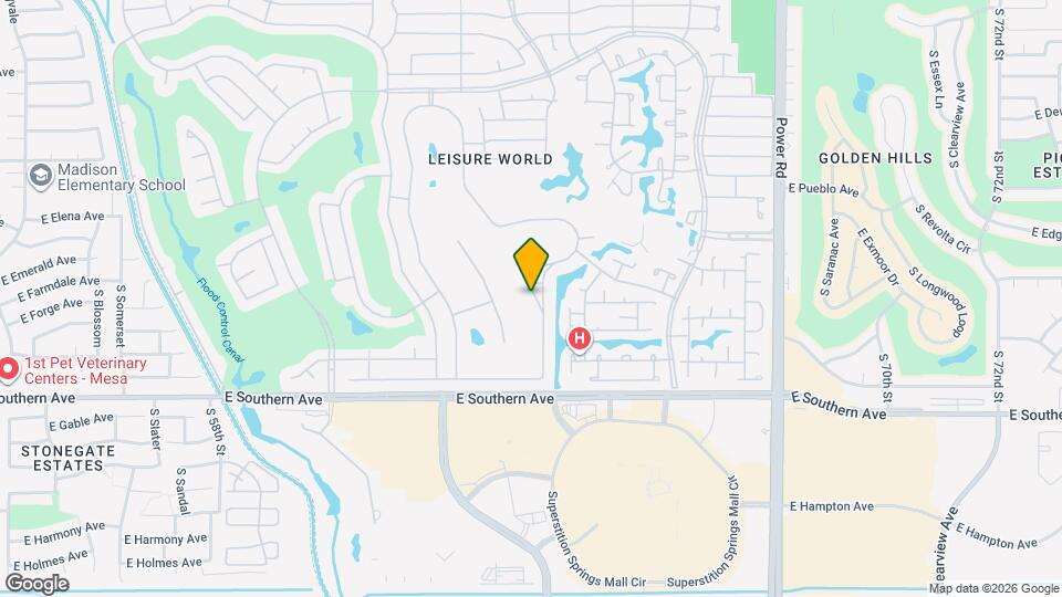 1162 Leisure World Map and Location Details