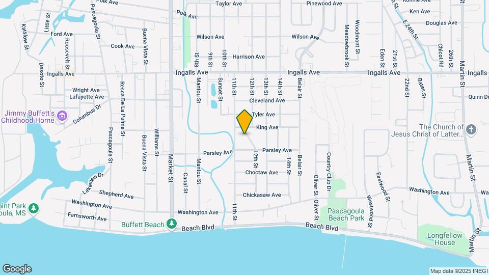 1303 12th St Map and Location Details