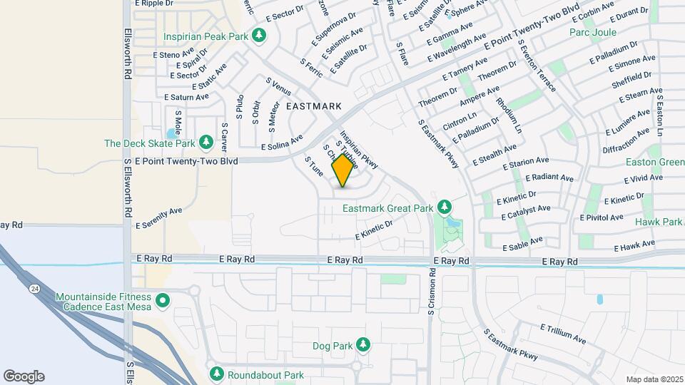 9765 E Solstice Ave Map and Location Details