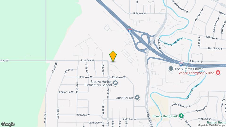 2115 Allison Ln W Map and Location Details