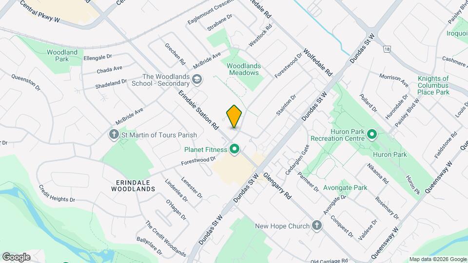 1055 Forestwood Dr Map and Location Details